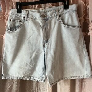 Levi's Light Wash Denim Shorts vintage mom shorts 90’s